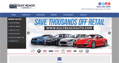 Desktop Screenshot of gulfbeachauto.com